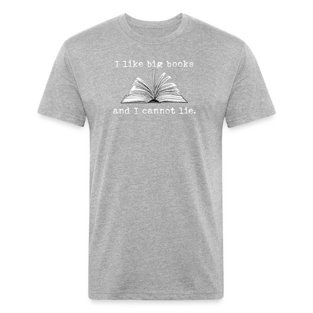 I like big books and I cannot lie T-Shirt - heather gray