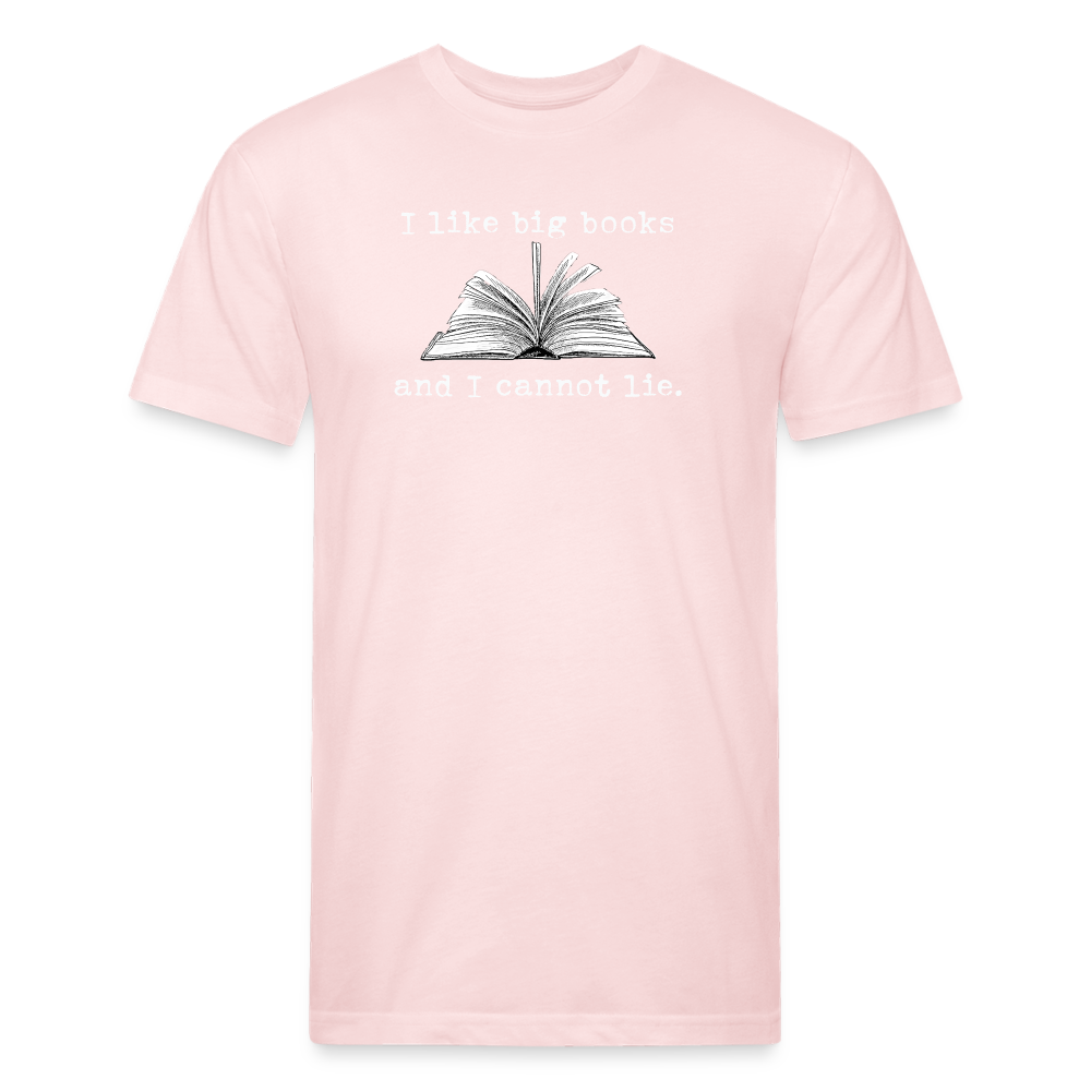 I like big books and I cannot lie T-Shirt - blush pink