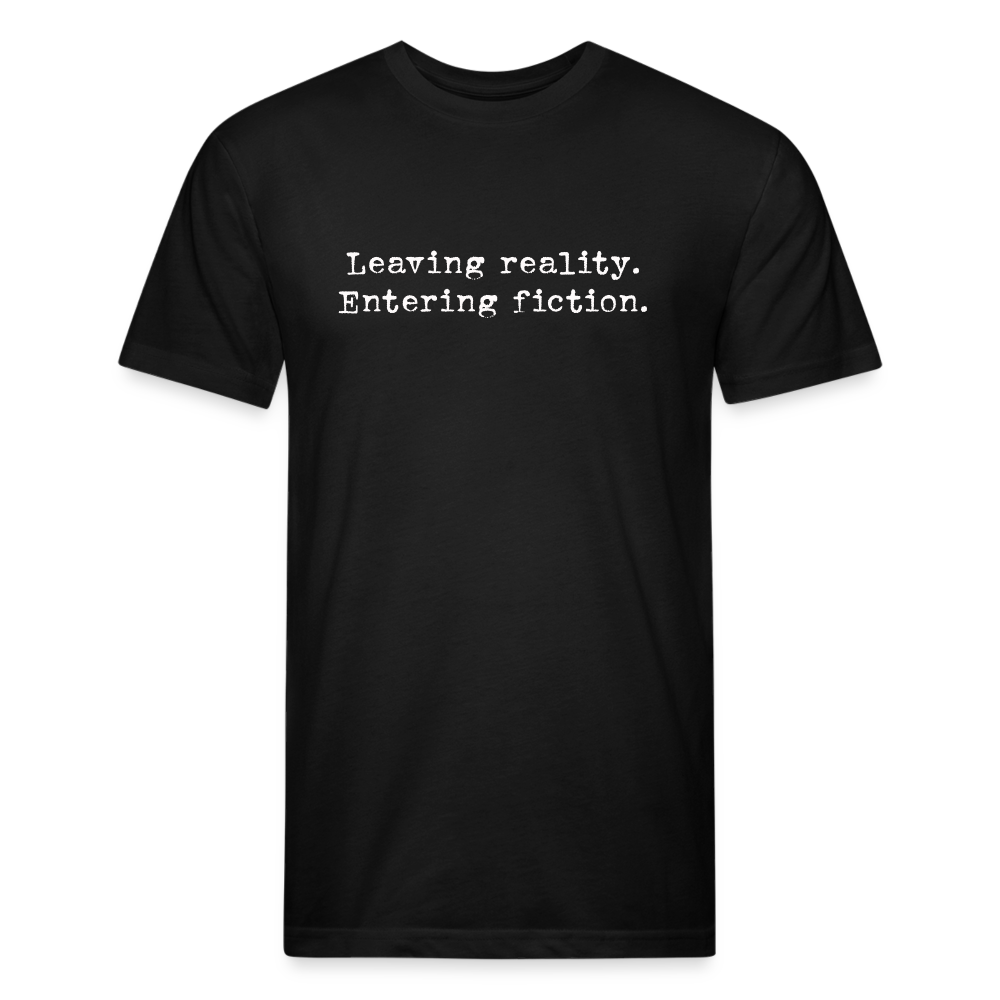 Fitted Cotton/Poly T-Shirt by Next Level - black