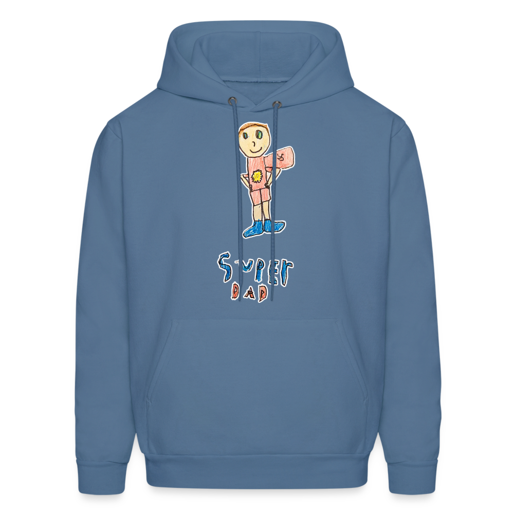 Super Dad Hoodie - denim blue