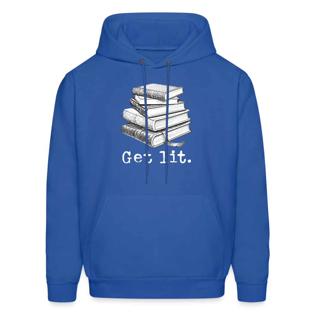 Get lit. Unsex Hoodie - royal blue