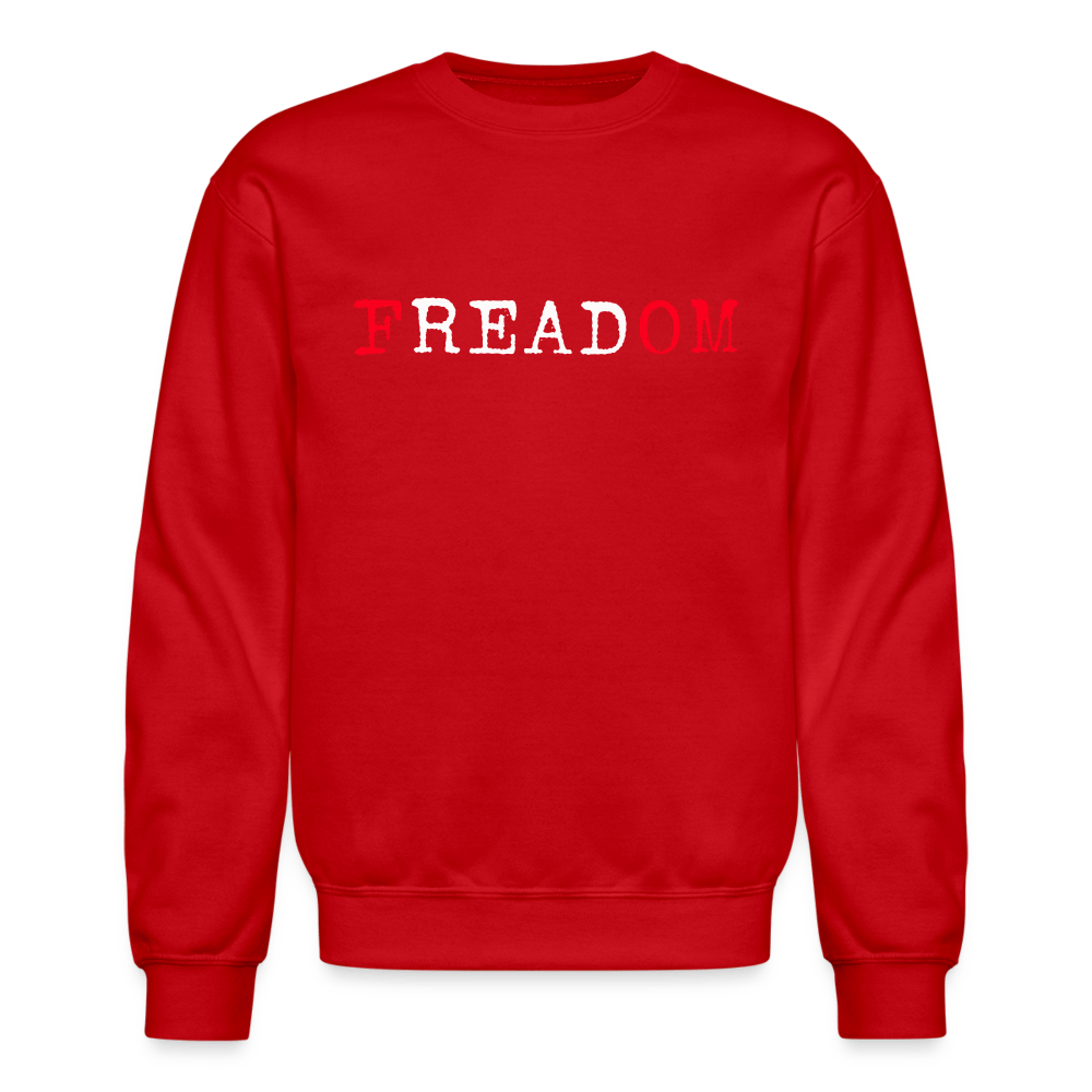 FREADOM. Unisex Crewneck Sweatshirt - One Man Book Club: The Shop