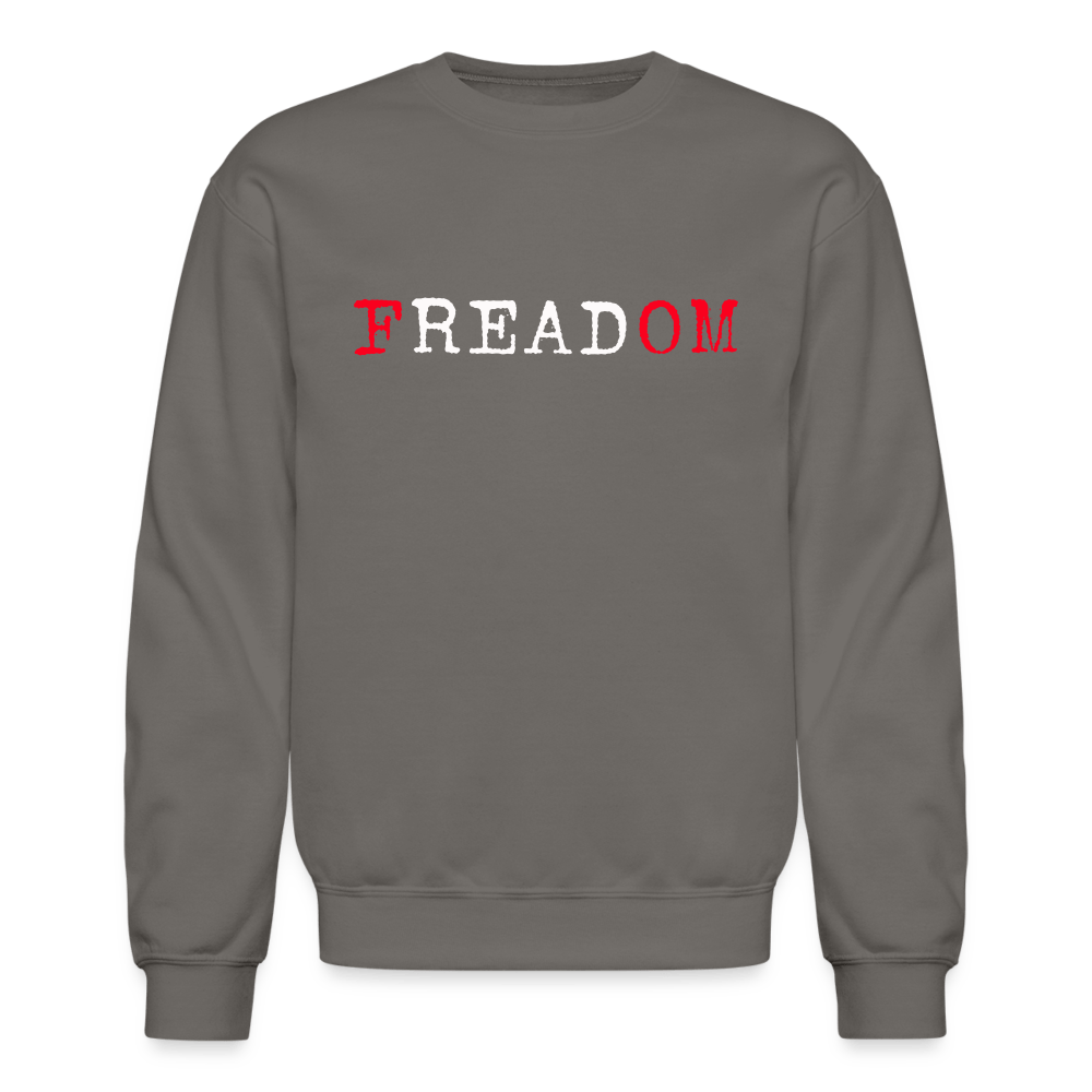 FREADOM. Unisex Crewneck Sweatshirt - One Man Book Club: The Shop