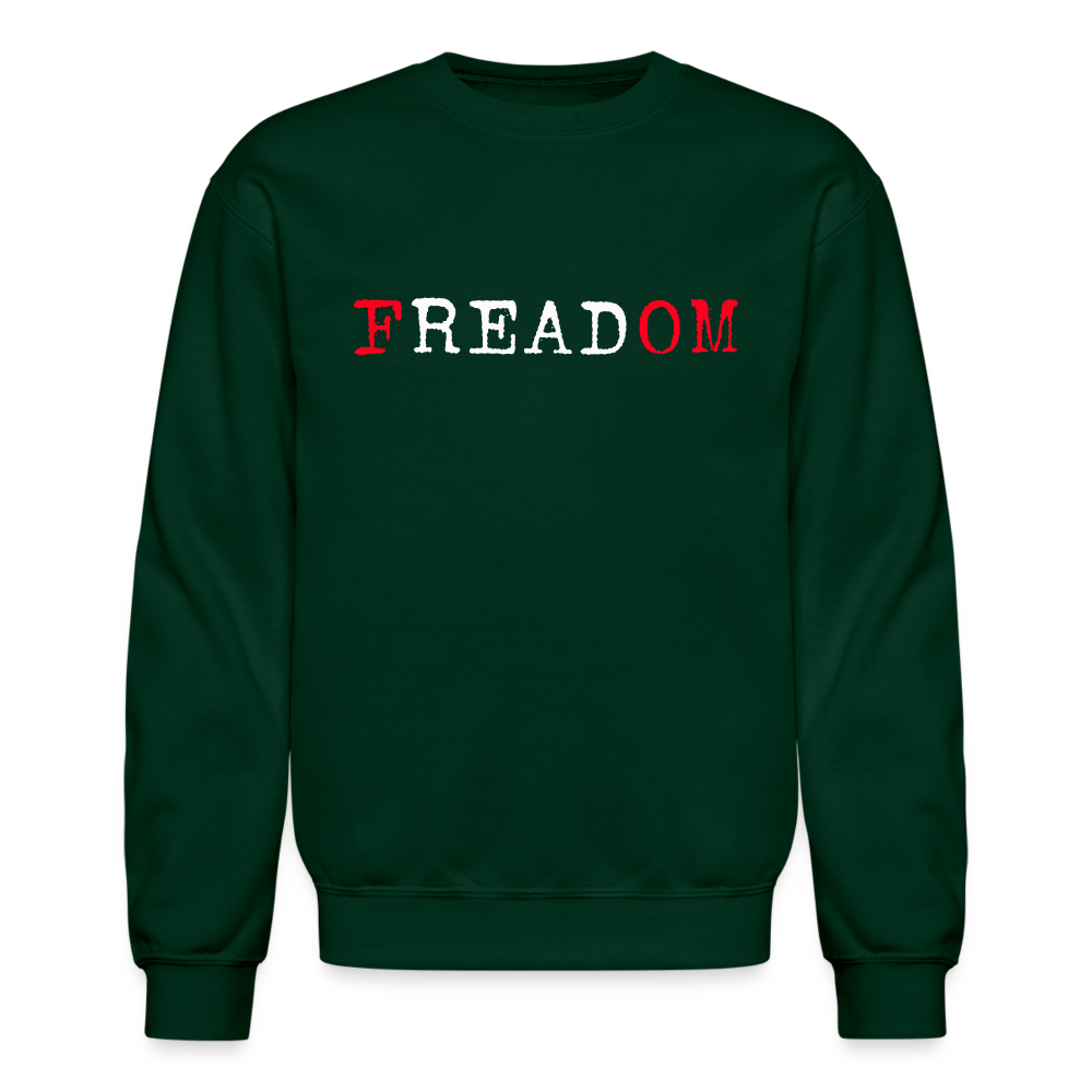 FREADOM. Unisex Crewneck Sweatshirt - One Man Book Club: The Shop