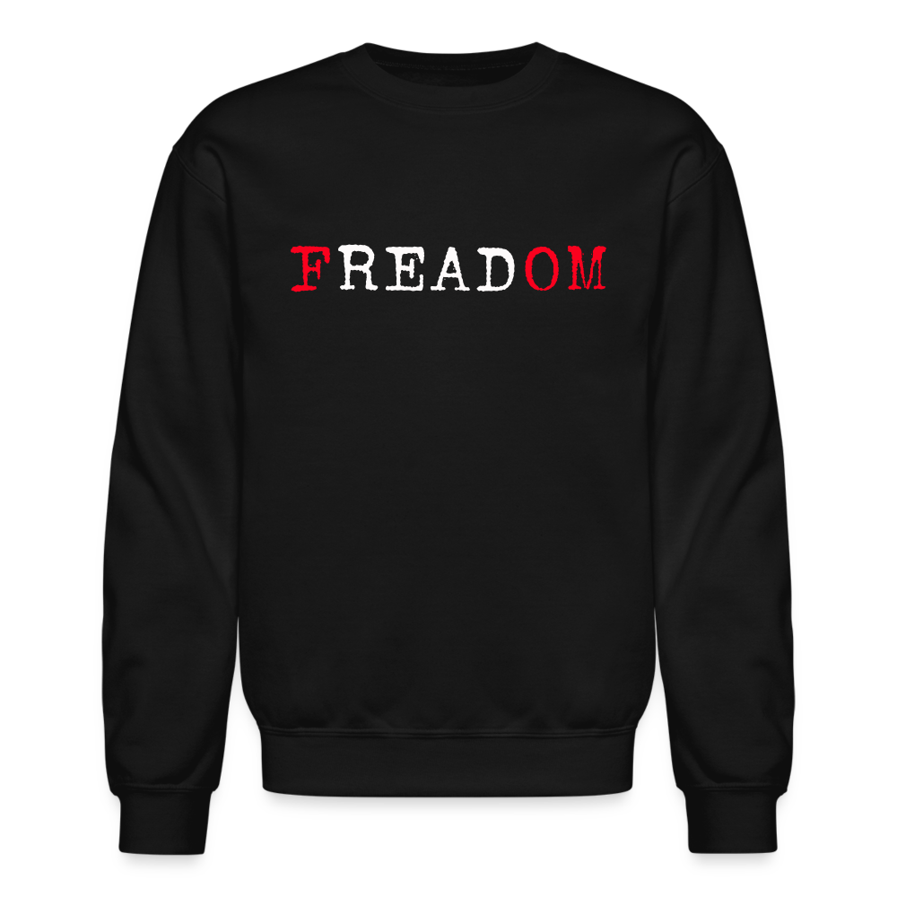 FREADOM. Unisex Crewneck Sweatshirt - One Man Book Club: The Shop