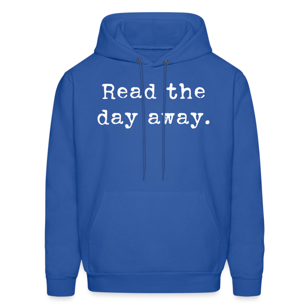 Read the day away. Unisex Hoodie - One Man Book Club: The Shop