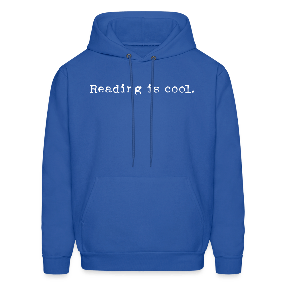 Reading is cool. Unisex Hoodie - One Man Book Club: The Shop