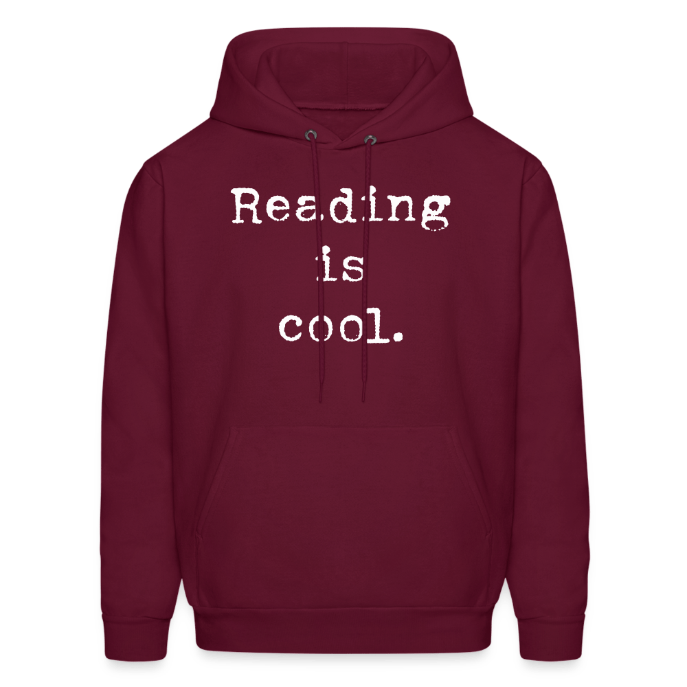 Reading is cool. Unisex Hoodie - One Man Book Club: The Shop