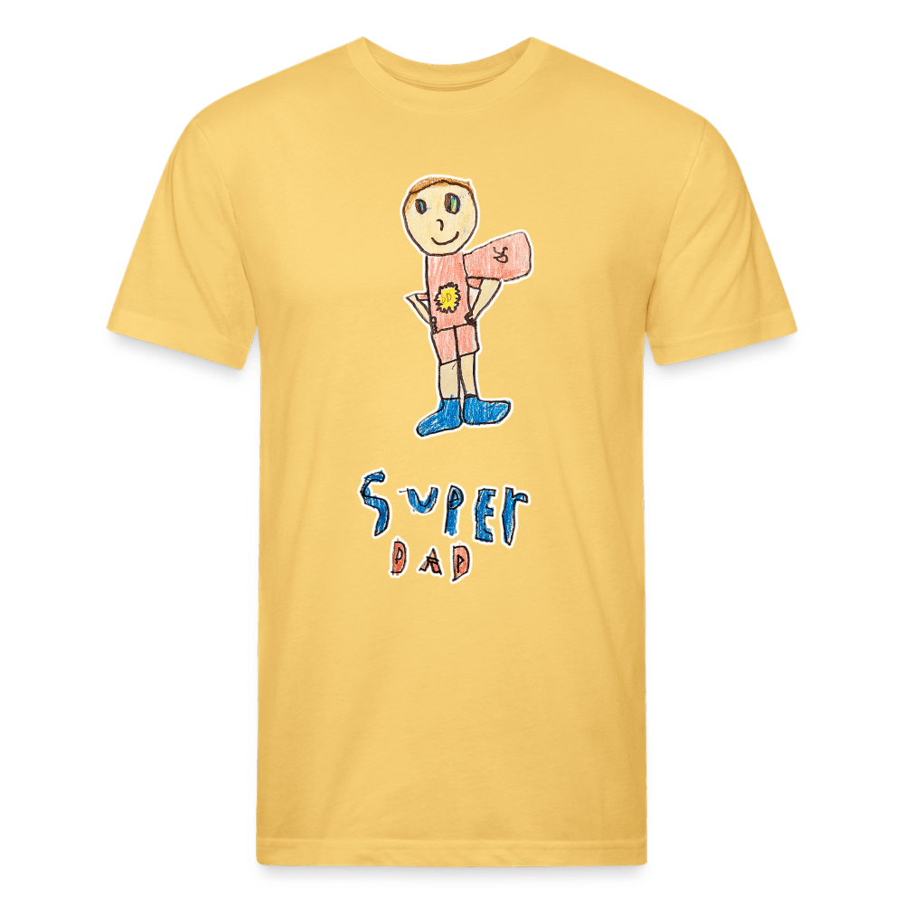 Super Dad Fitted Cotton/Poly T-Shirt by Next Level - One Man Book Club: The Shop