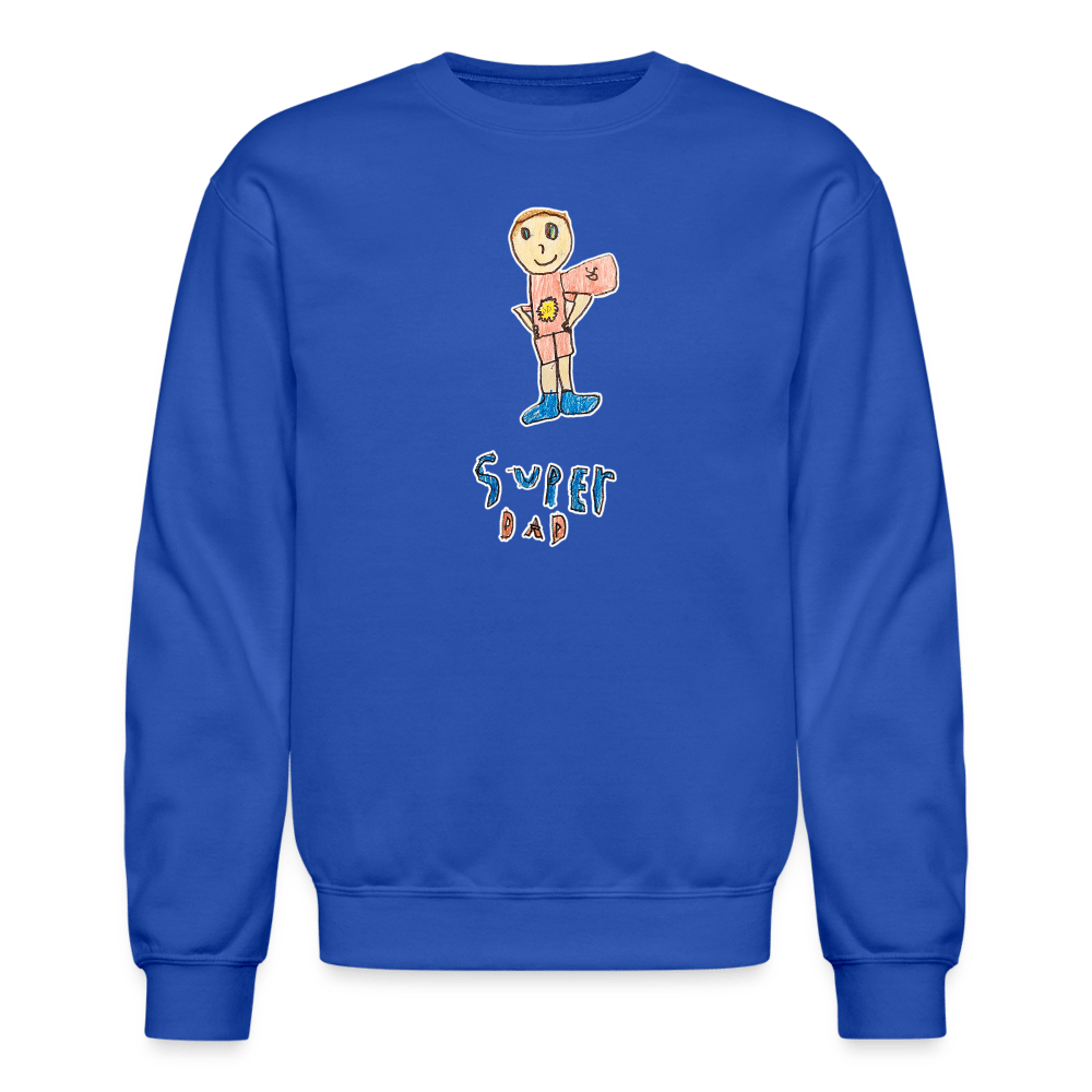 Super Dad Unisex Crewneck Sweatshirt - One Man Book Club: The Shop