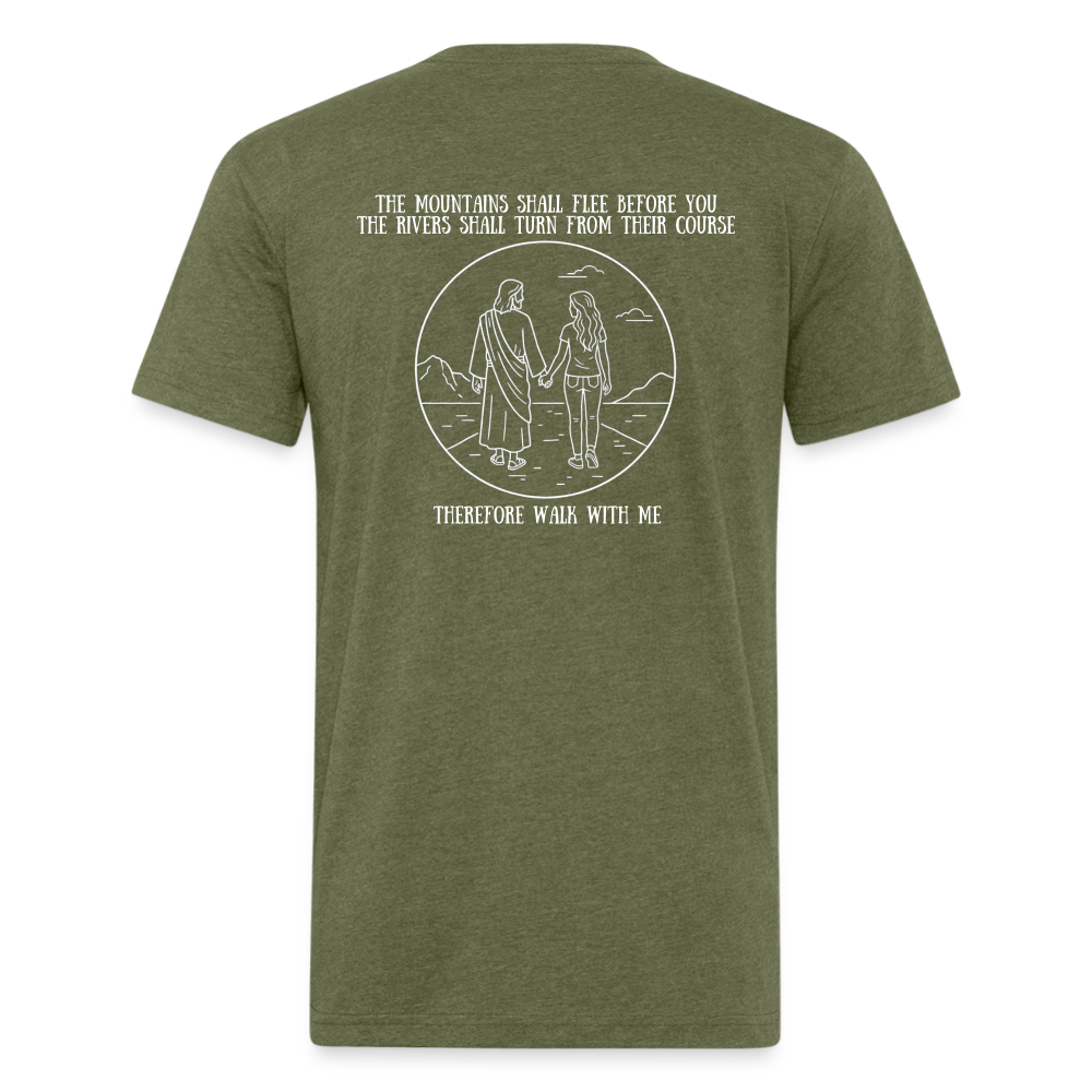 Adult Girl Walk With Me - heather military green