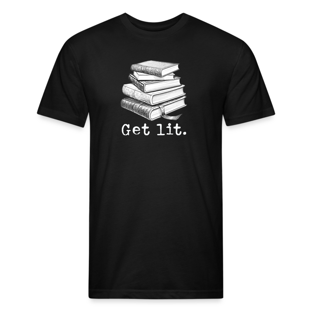 Get let. Unisex T-Shirt by Next Level - black