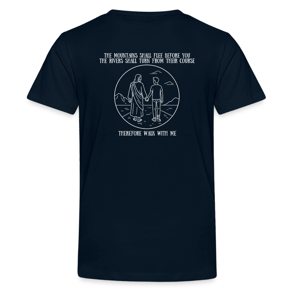 Youth Boys Walk With Me - deep navy