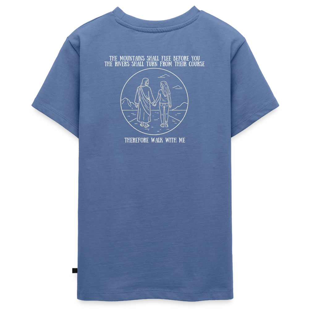 Youth Girls Walk With Me - stone blue 